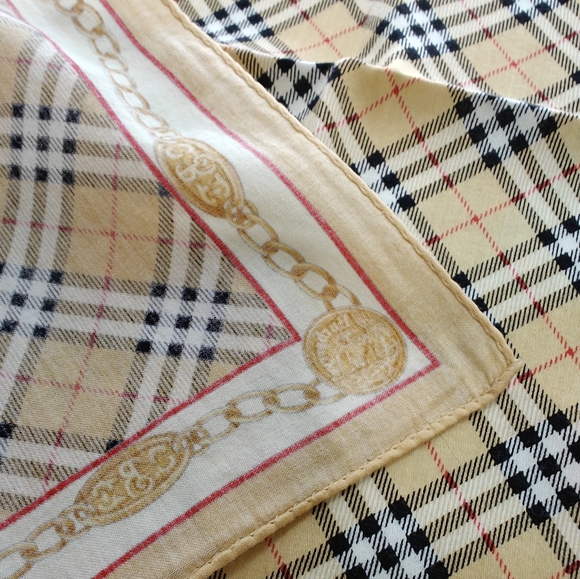 HURRY!! STORE CLOSE THIS WEEK!! Burberry Handkerchief - Picture 4 of 4